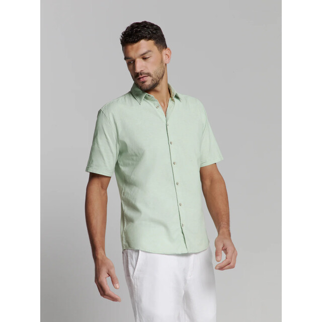 No Excess Heren overhemd 27480321sn 058 mint No Excess 27480321SN 058Mint large