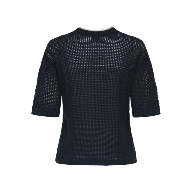 Jacqueline de Yong tikka 2/4 o-neck pullover knt 15346446 total eclipse 06712.261.0103 large