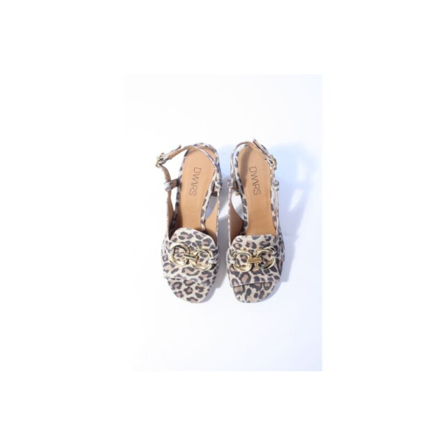 DWRS Label Loire leopard slingback  large