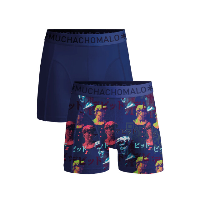 Muchachomalo Jongens 2-pack boxershorts U-OUTLT1010-116J-DP large