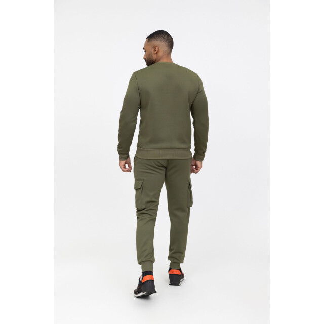 Zayne Milano heren joggingspak kaki style-italie ZP683-6-1 large