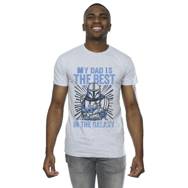 Li-cense Star wars mandalorian beste vader heren t-shirt UTBI52007_black large