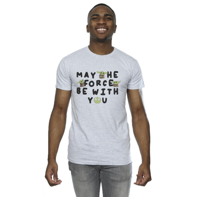 Li-cense Star wars heren the mandalorian grogu may the force be with you t-shirt UTBI52008_black large