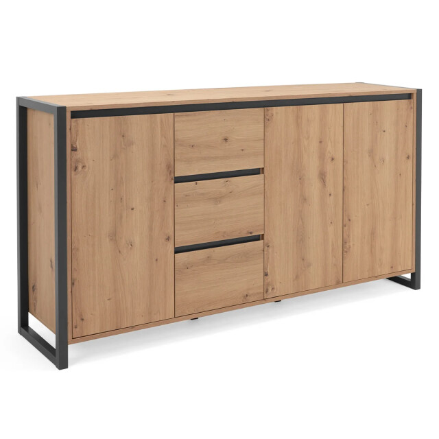 CaliCosy Dressoir met 3 deuren en 3 lades l160 cm denver 2931918 large