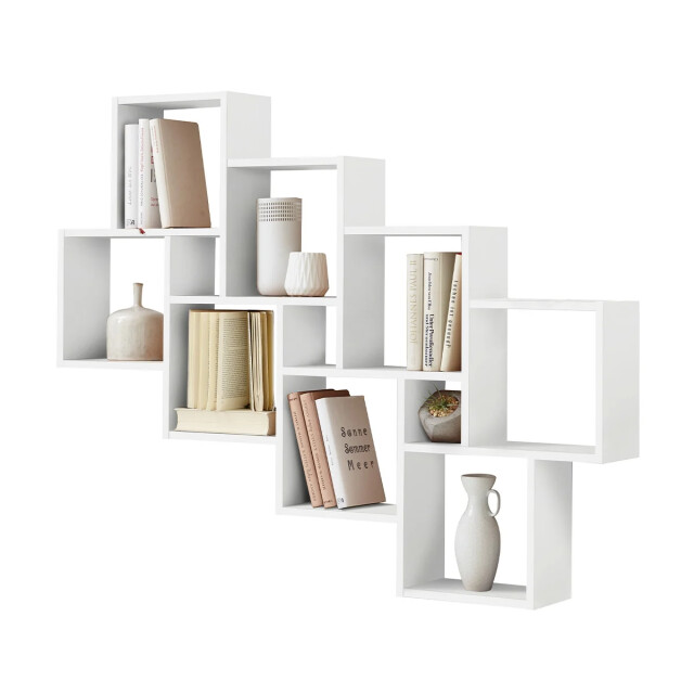 CaliCosy Wandplank met 11 zwevende compartimenten laurio 2936963 large