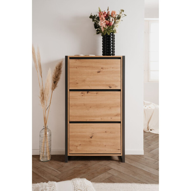 CaliCosy Schoenenkast met 3 kleppen l70 cm denver 2930498 large