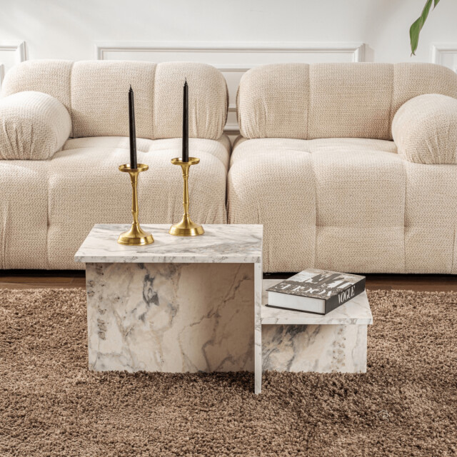 CaliCosy Salontafel 2 niveaus l80 cm harmony 3016931 large