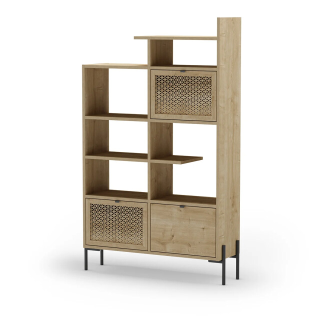 CaliCosy Plankenrek 3 deuren en metalen poten inca h160 cm 2930298 large