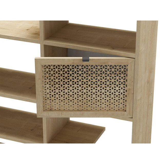 CaliCosy Plankenrek 3 deuren en metalen poten inca h160 cm 2930298 large