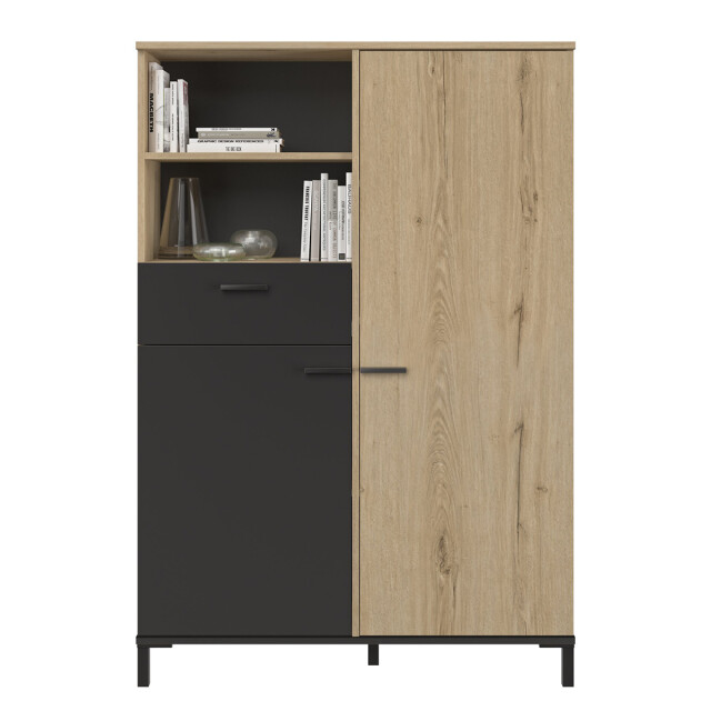 CaliCosy Opbergkast met 1 lade en 2 deuren h150 cm trust 2930538 large
