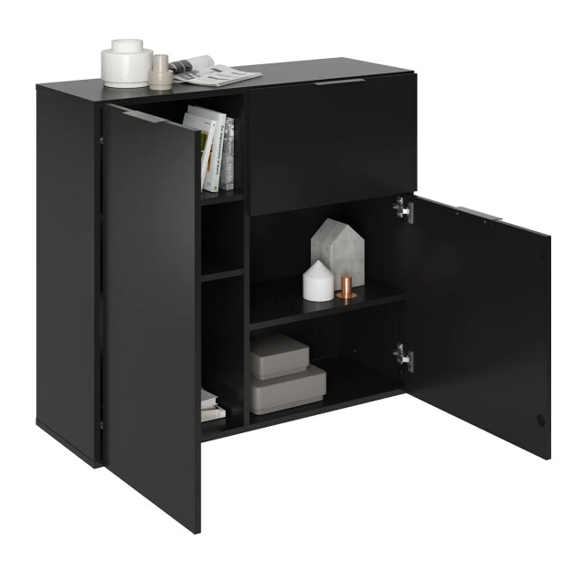 CaliCosy Buffet 2 deuren 1 lade l89cm donker 2931858 large