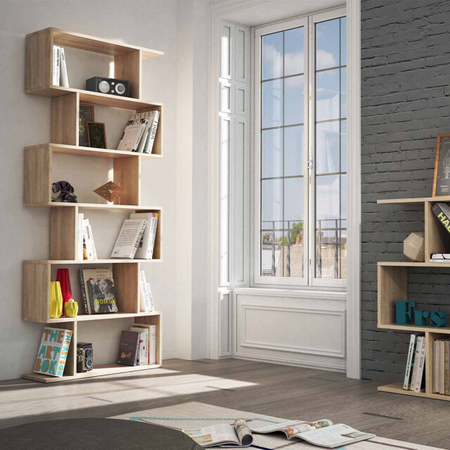 CaliCosy Bücherregal mit 6 fächern h192 cm athena 2937303 large