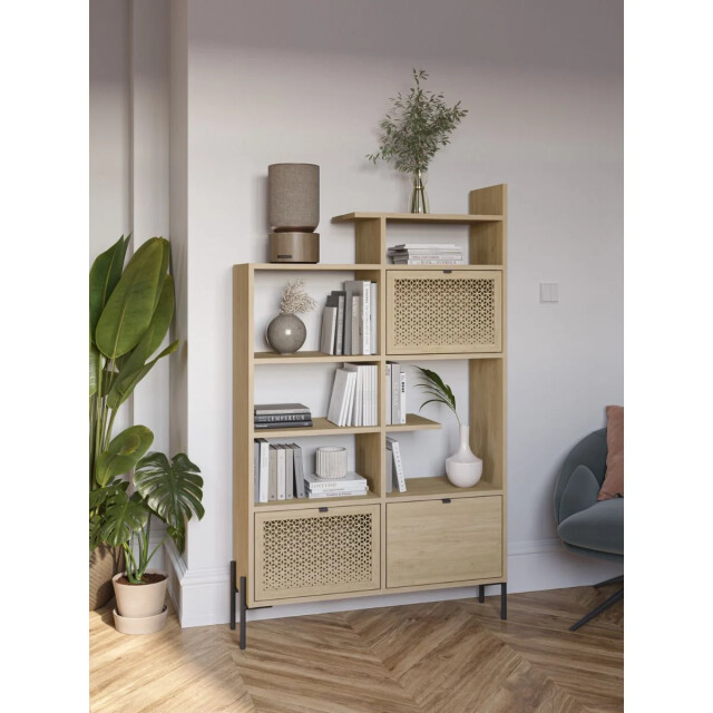 CaliCosy Plankenrek 3 deuren en metalen poten inca h160 cm 2930298 large