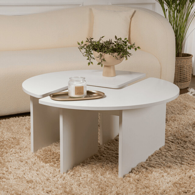 CaliCosy Set van 2 salontafels l90 cm moira 3061531 large