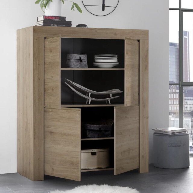CaliCosy Buffet hoog 4 deuren h140 cm firenze 2937723 large