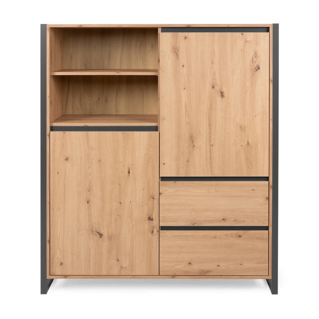 CaliCosy Buffet met 2 deuren en 2 laden l120 cm denver 2932058 large