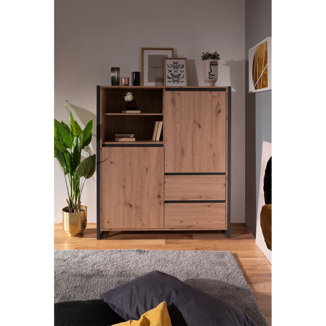 CaliCosy Buffet met 2 deuren en 2 laden l120 cm denver 2932058 large
