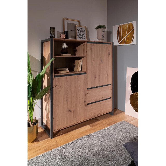 CaliCosy Buffet met 2 deuren en 2 laden l120 cm denver 2932058 large