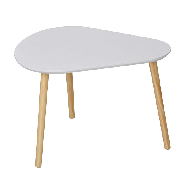 CaliCosy Set van 3 witte en houten nesttafels 2929398 large