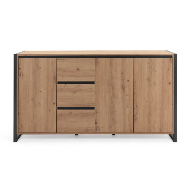 CaliCosy Dressoir met 3 deuren en 3 lades l160 cm denver 2931918 large