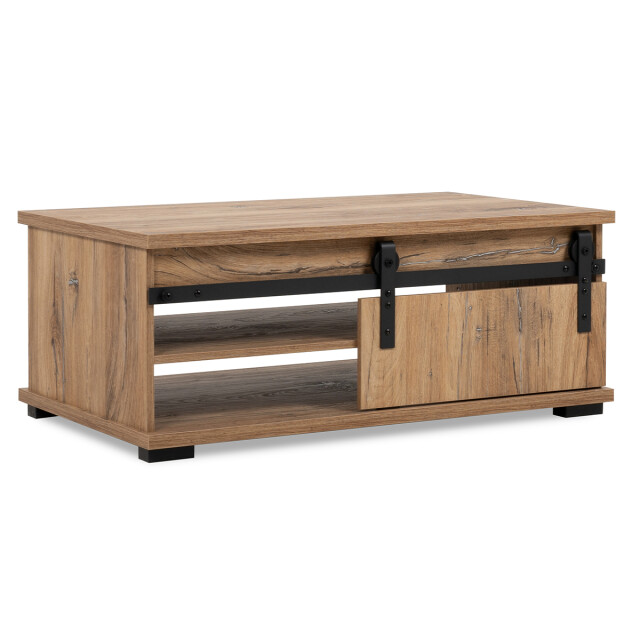 CaliCosy Salontafel met schuifdeur l100 cm manzano 2929986 large
