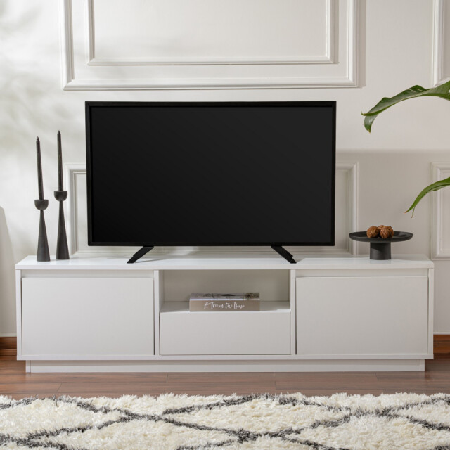 CaliCosy Tv-meubel met 3 neerklapbare deuren en 1 open vak l160 cm vanguard 3016939 large