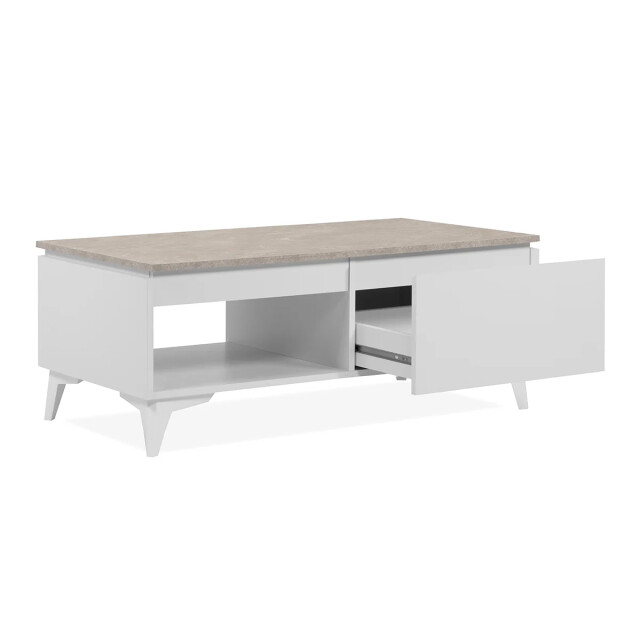 CaliCosy Salontafel 1 lade 1 vak l100 cm bertrix 2937551 large