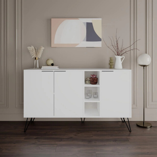 CaliCosy Buffet 3 nissen en 3 deuren l142 cm clara 2937491 large