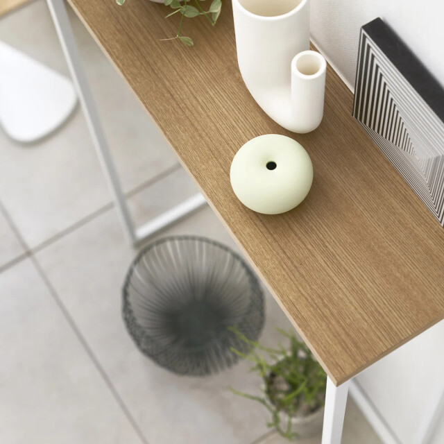 CaliCosy Metalen en houten ingangstafel l60 cm 2936691 large