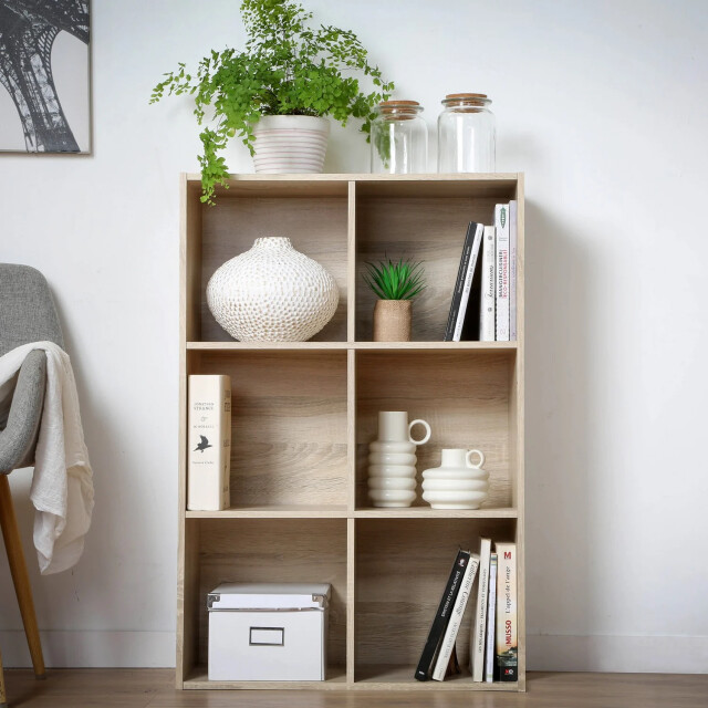 CaliCosy Opbergplank met 6 vakken l61 x h91 cm 2936850 large