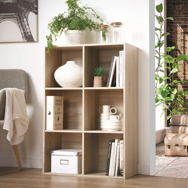 CaliCosy Opbergplank met 6 vakken l61 x h91 cm 2936850 large
