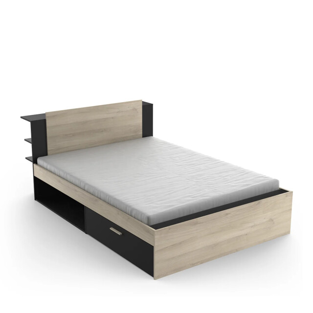 CaliCosy Bed van 140x190/200 cm met 2 laden en 2 vakken l144,7 cm 2937690 large