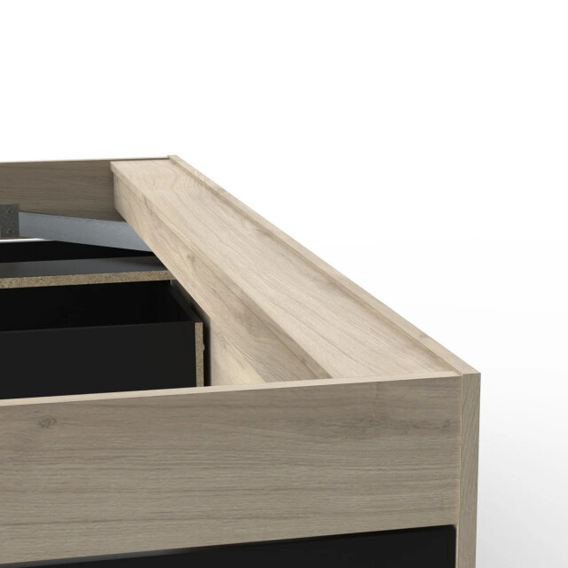 CaliCosy Bed van 140x190/200 cm met 2 laden en 2 vakken l144,7 cm 2937690 large