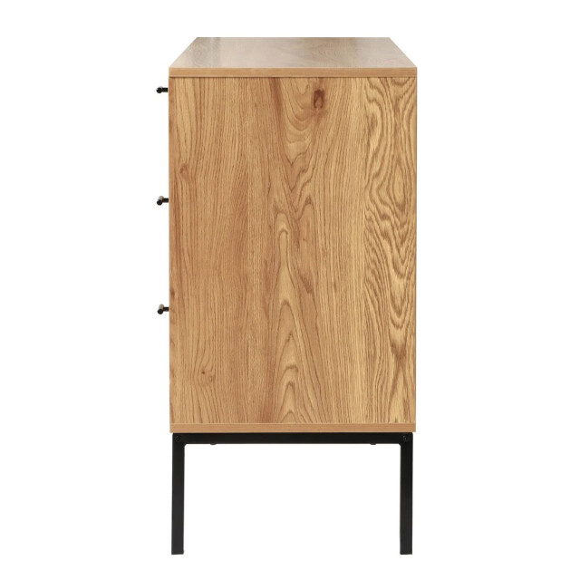 CaliCosy Dressoir met 2 deuren en 3 laden van rotan l120 cm jaya 3018339 large
