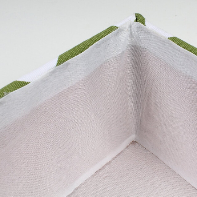 CaliCosy Lade met groene stof en witte stippen 2948017 large