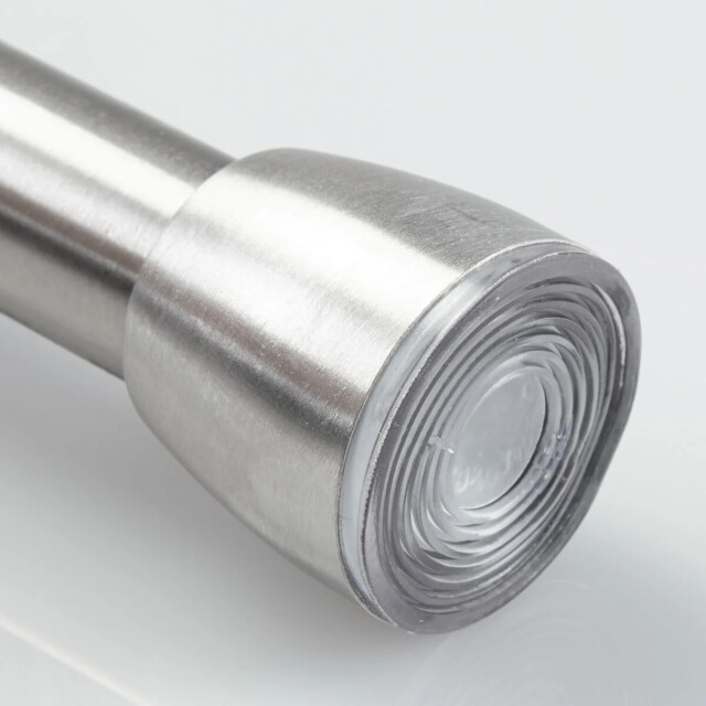 CaliCosy Uitschuifbare douchegordijnstang zilver 127 221 cm 2928869 large