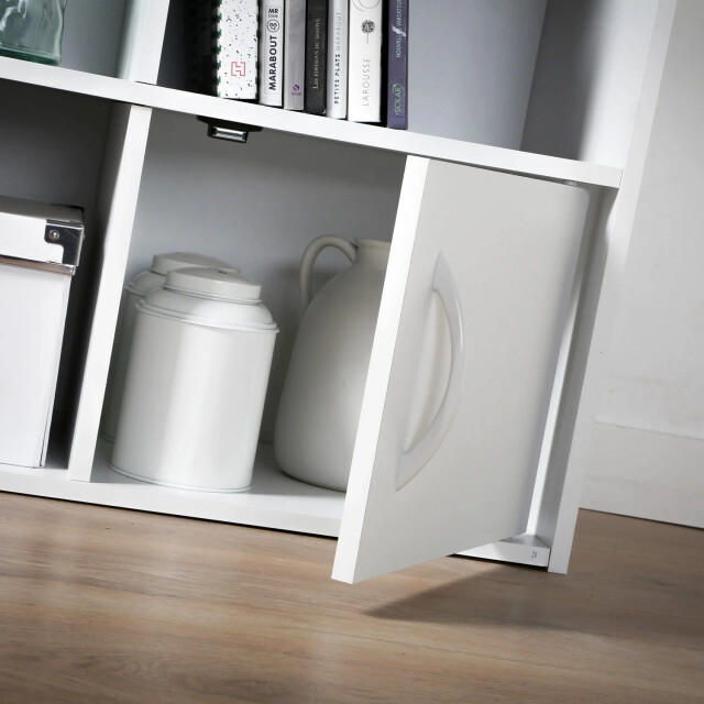 CaliCosy Opbergplank met 6 vakken en 2 deurtjes 2936849 large