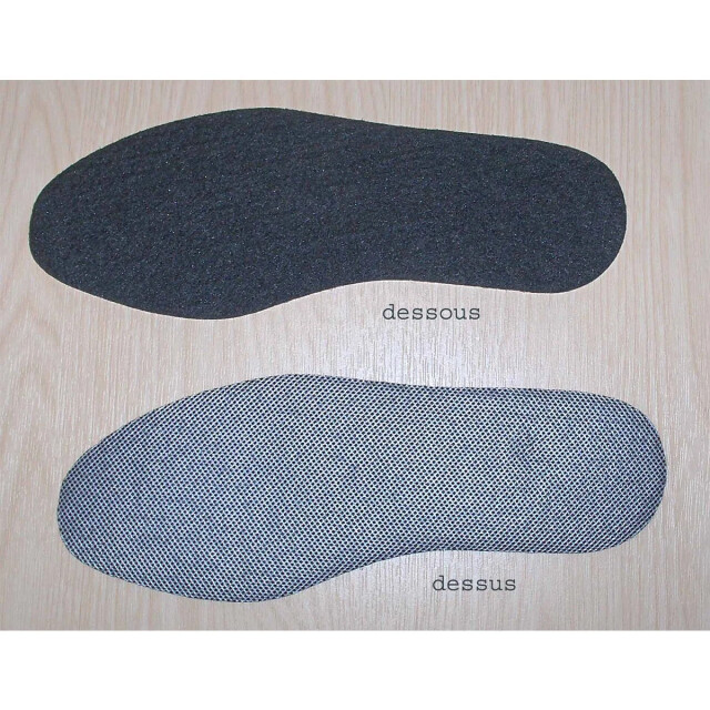 CaliCosy Set van 2 grijze actieve koolstof inlegzolen 30,5 x 10 x 0,8 cm 2928665 large