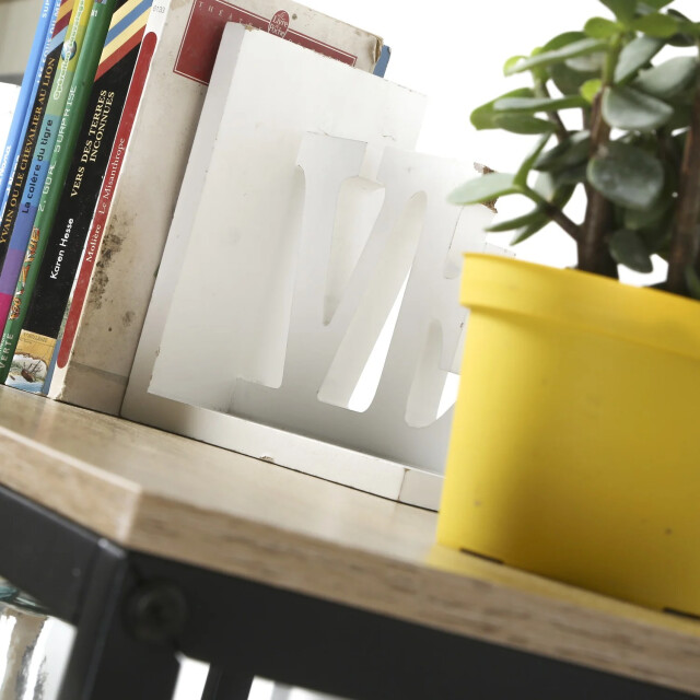 CaliCosy Boekenkast met legplanken 6 niveaus h160 cm 2931825 large