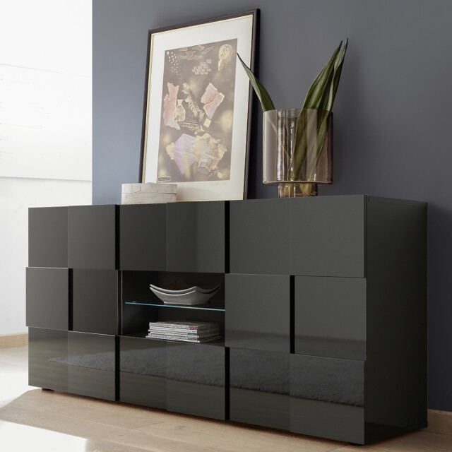 CaliCosy Buffet 2 deuren 2 laden l181 cm dama 2937710 large