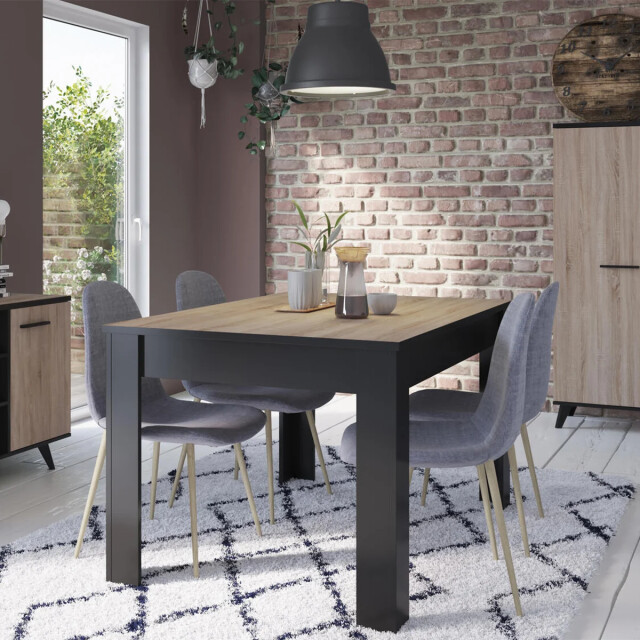 CaliCosy Eettafel voor 4/6 personen l140x90 cm wayne 2929905 large