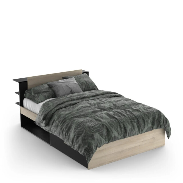 CaliCosy Bed van 140x190/200 cm met 2 laden en 2 vakken l144,7 cm 2937690 large