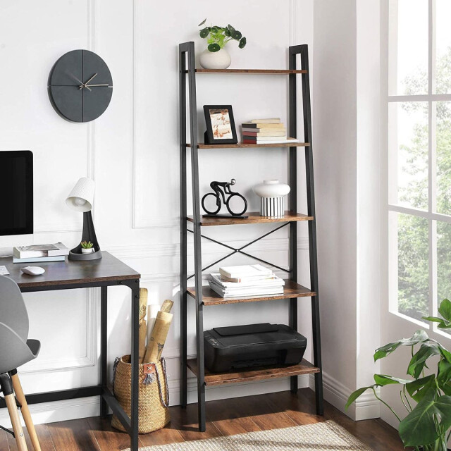 CaliCosy Rek 5 niveaus industriële stijl h172 cm 2930204 large