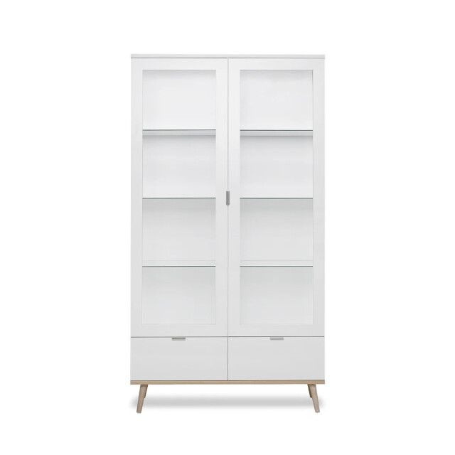 CaliCosy Buffetkast 2 glazen turen 2 laden h185 cm copenhague 2930705 large
