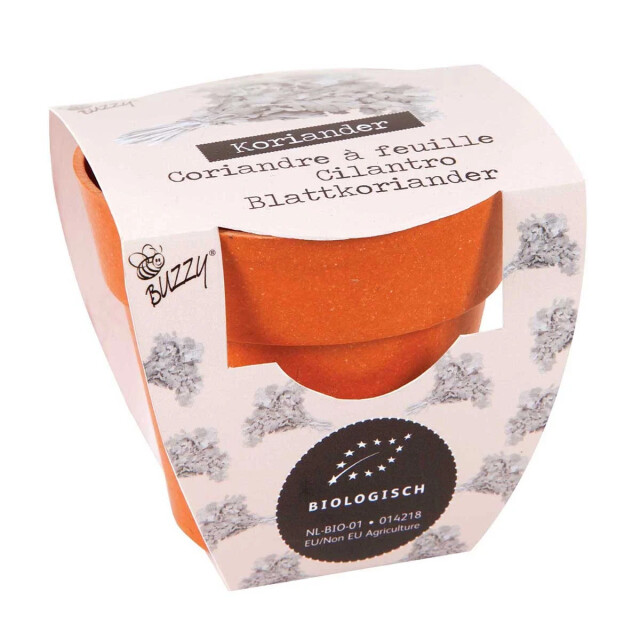 CaliCosy Pot bamboe koriander biologische zaailingen set van 2 2928825 large