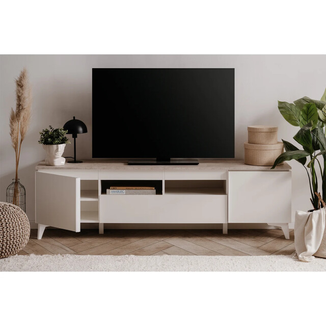 CaliCosy Tv-meubel 2 deuren 1 lade l177 cm bertrix 2937549 large