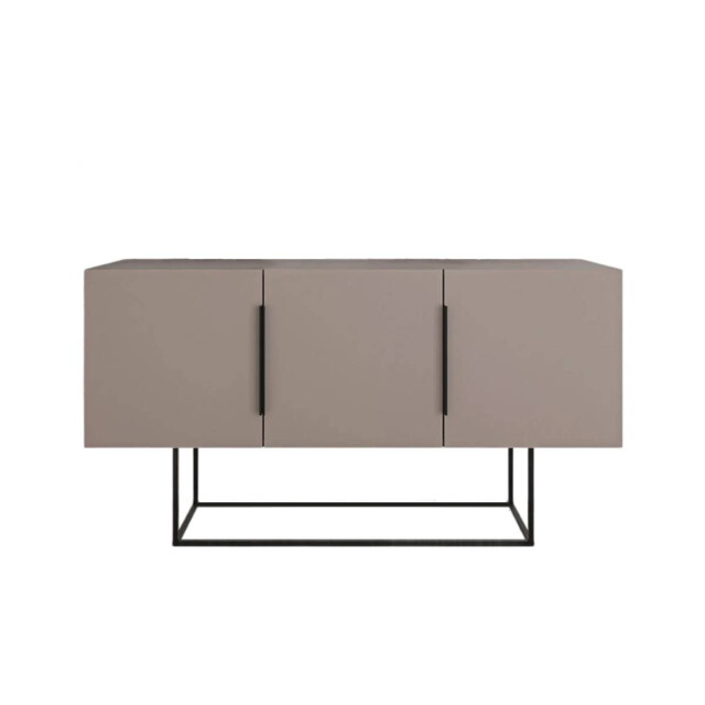 CaliCosy Buffet 3 deuren en metalen poten titan l150 cm 2930304 large