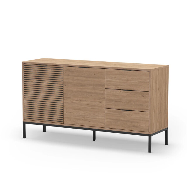 CaliCosy Buffet 3 deuren en metalen poten ariel l140 cm 2930284 large