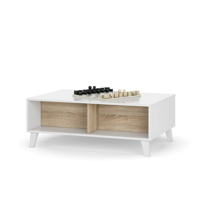 CaliCosy Salontafel met gedeeltelijk opklapbaar blad l100 cm zaiken plus 2930184 large