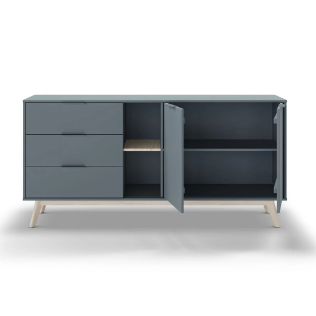 CaliCosy Buffetkast 2 deuren 2 nissen 3 laden l165 cm pisco 2930303 large